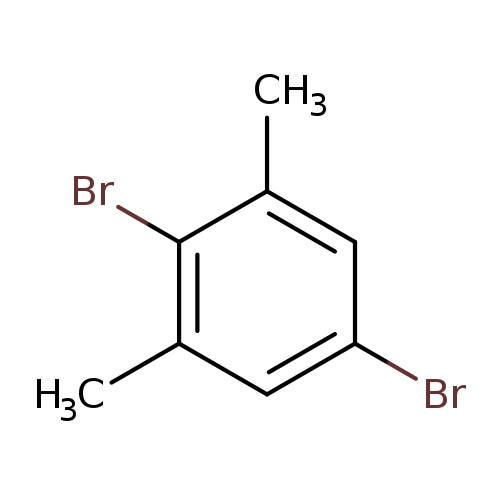 Brc1cc(C)c(c(c1)C)Br