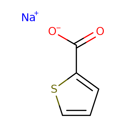 [O-]C(=O)c1cccs1.[Na+]
