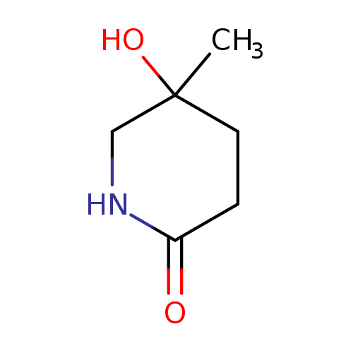 O=C1CCC(CN1)(C)O