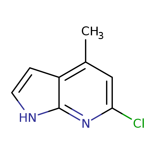 Clc1cc(C)c2c(n1)[nH]cc2
