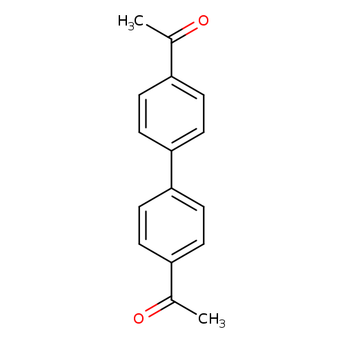 CC(=O)c1ccc(cc1)c1ccc(cc1)C(=O)C