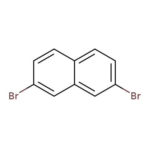 Brc1ccc2c(c1)cc(cc2)Br