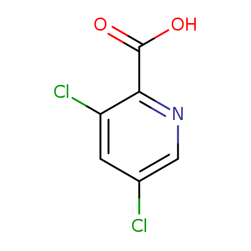 Clc1cnc(c(c1)Cl)C(=O)O