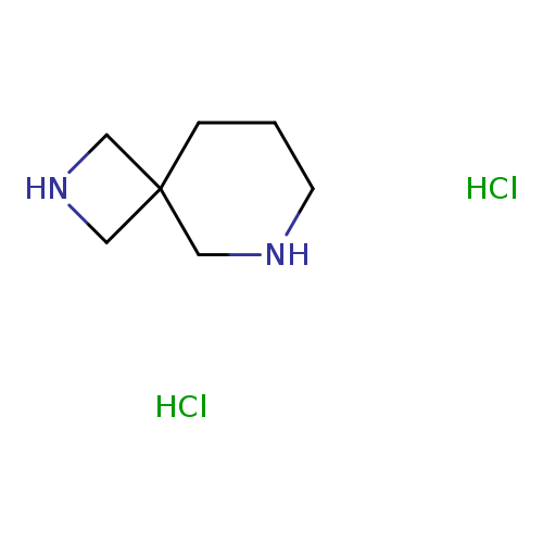 C1CCC2(CN1)CNC2.Cl.Cl