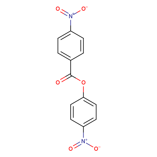 O=C(c1ccc(cc1)[N+](=O)[O-])Oc1ccc(cc1)[N+](=O)[O-]