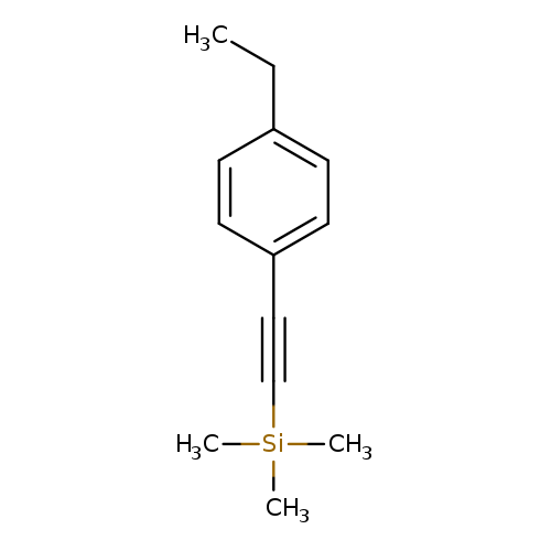 CCc1ccc(cc1)C#C[Si](C)(C)C
