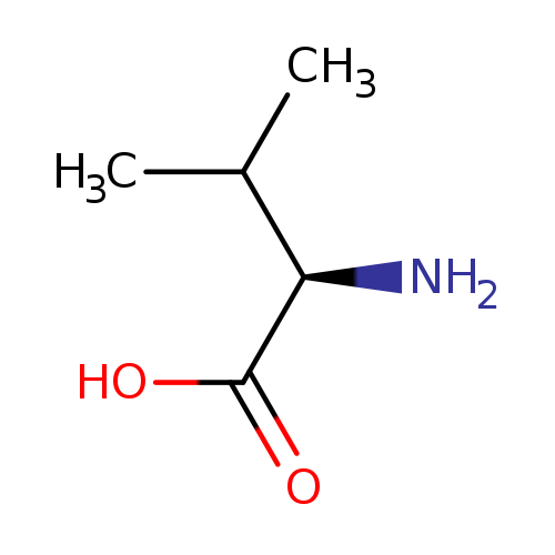 N[C@@H](C(=O)O)C(C)C