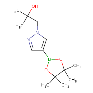 CC(Cn1ncc(c1)B1OC(C(O1)(C)C)(C)C)(O)C