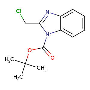 ClCc1nc2c(n1C(=O)OC(C)(C)C)cccc2