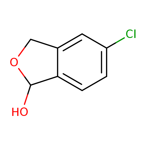 Clc1ccc2c(c1)COC2O