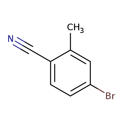 N#Cc1ccc(cc1C)Br