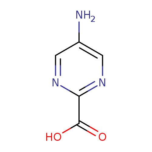 OC(=O)c1ncc(cn1)N