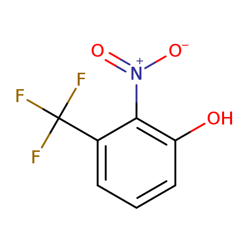 [O-][N+](=O)c1c(O)cccc1C(F)(F)F