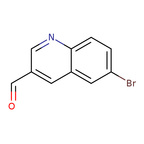 O=Cc1cnc2c(c1)cc(cc2)Br