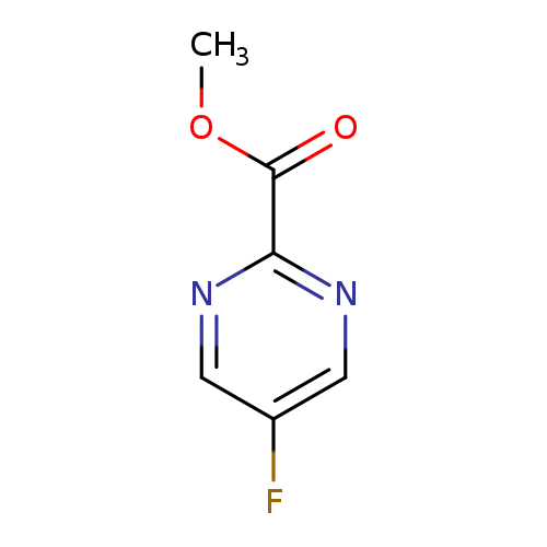 COC(=O)c1ncc(cn1)F