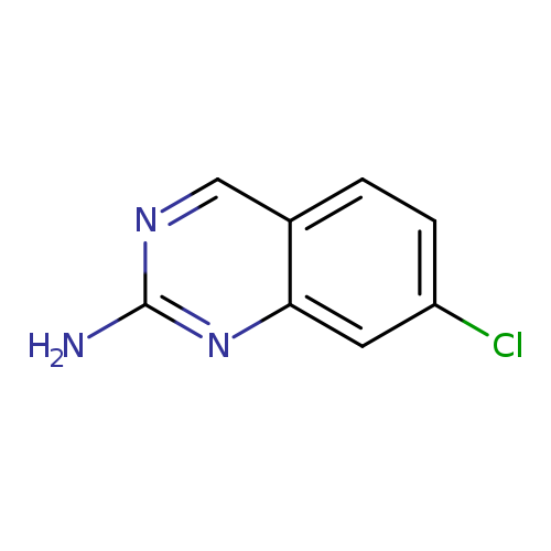 Clc1ccc2c(c1)nc(nc2)N