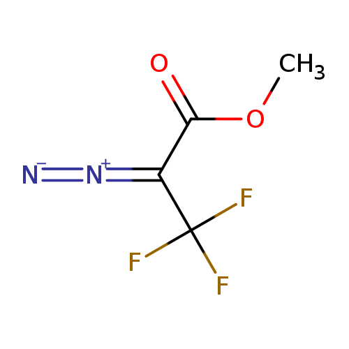 [N-]=[N+]=C(C(F)(F)F)C(=O)OC