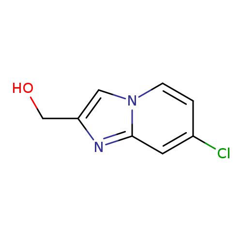 OCc1cn2c(n1)cc(cc2)Cl