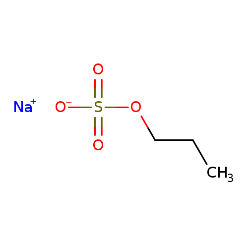 CCCOS(=O)(=O)[O-].[Na+]