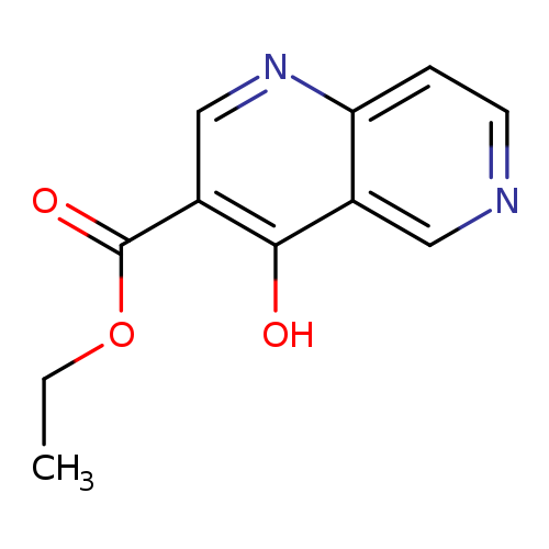 CCOC(=O)c1cnc2c(c1O)cncc2
