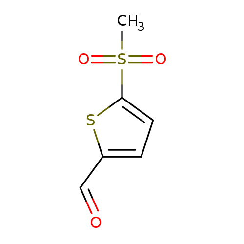 O=Cc1ccc(s1)S(=O)(=O)C