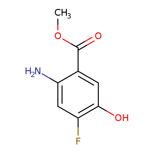 COC(=O)c1cc(O)c(cc1N)F