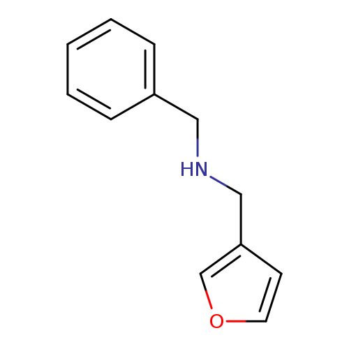 c1ccc(cc1)CNCc1cocc1