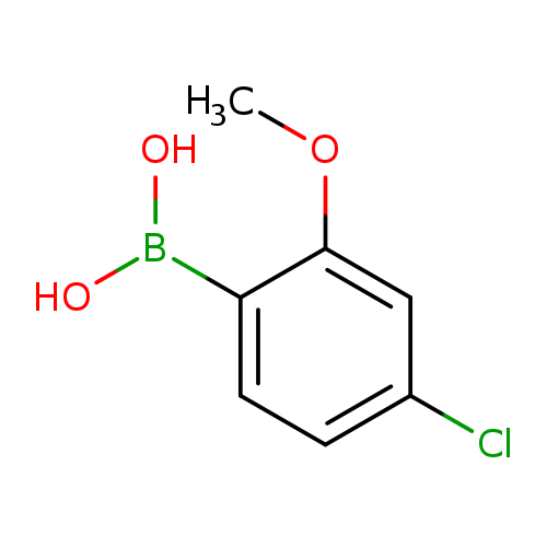 COc1cc(Cl)ccc1B(O)O