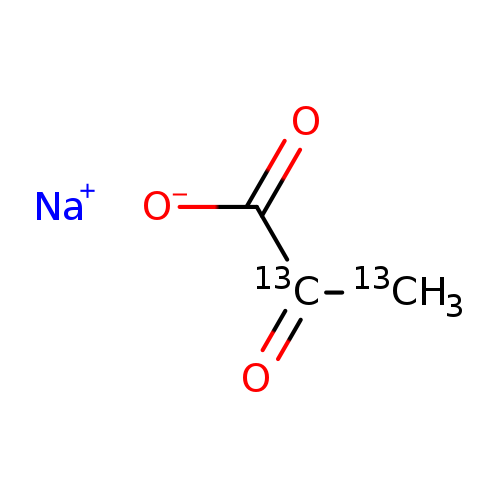 [13CH3][13C](=O)C(=O)[O-].[Na+]
