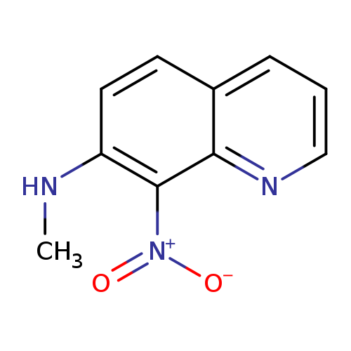 CNc1ccc2c(c1[N+](=O)[O-])nccc2