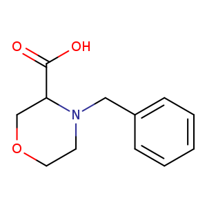 OC(=O)C1COCCN1Cc1ccccc1