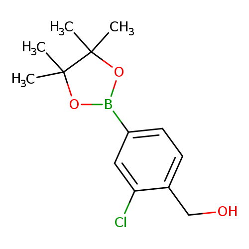 OCc1ccc(cc1Cl)B1OC(C(O1)(C)C)(C)C