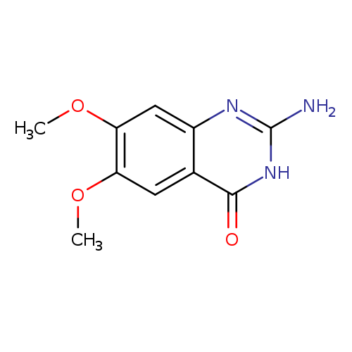 COc1cc2nc(N)[nH]c(=O)c2cc1OC