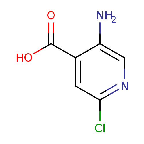 Clc1ncc(c(c1)C(=O)O)N