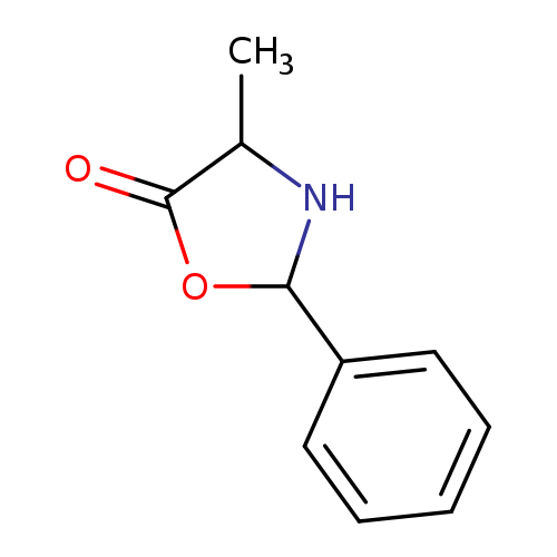 CC1NC(OC1=O)c1ccccc1