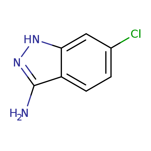 Clc1ccc2c(c1)[nH]nc2N