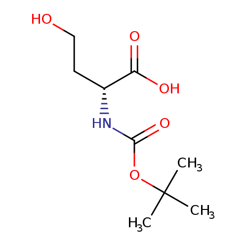 OCC[C@H](C(=O)O)NC(=O)OC(C)(C)C