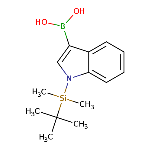OB(c1cn(c2c1cccc2)[Si](C(C)(C)C)(C)C)O