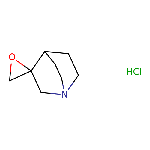 C1CC2CCN1CC12CO1.Cl