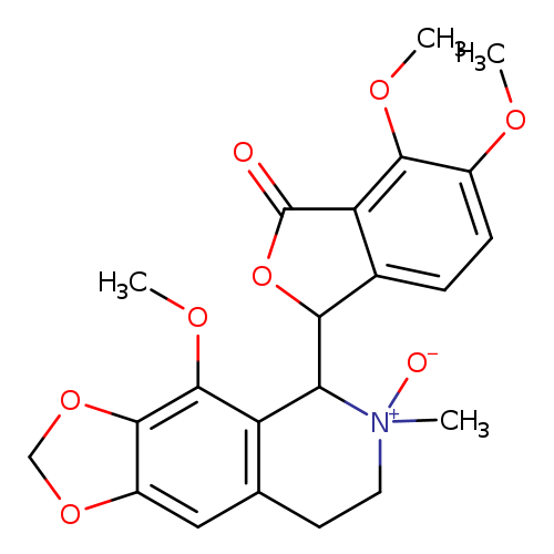 COc1ccc2c(c1OC)C(=O)OC2C1c2c(CC[N+]1([O-])C)cc1c(c2OC)OCO1