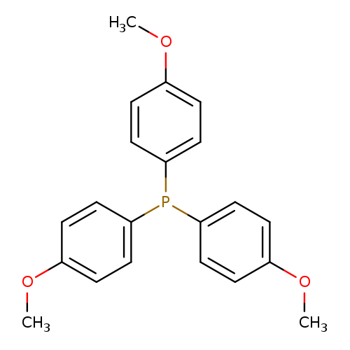 COc1ccc(cc1)P(c1ccc(cc1)OC)c1ccc(cc1)OC