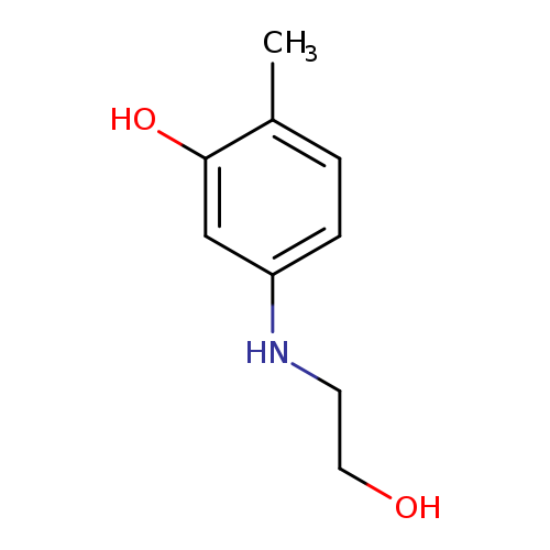 OCCNc1ccc(c(c1)O)C