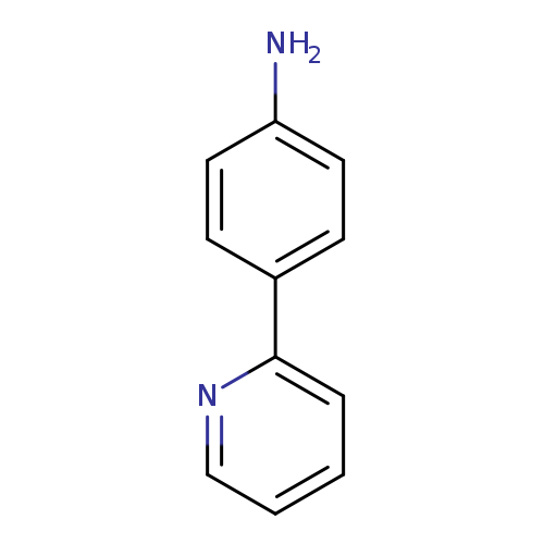 Nc1ccc(cc1)c1ccccn1