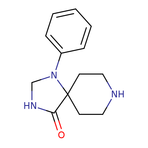 O=C1NCN(C21CCNCC2)c1ccccc1