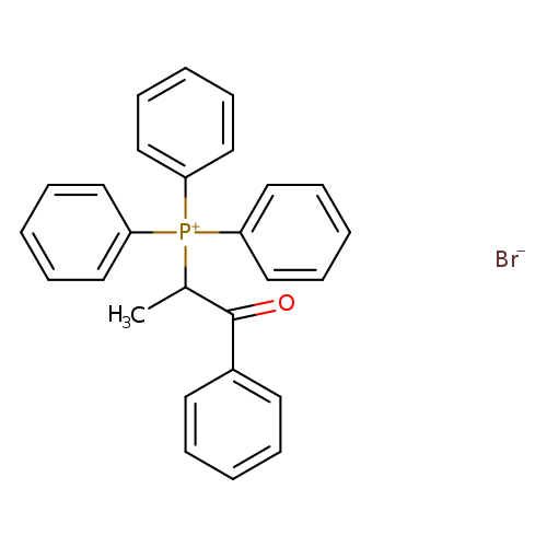O=C(C([P+](c1ccccc1)(c1ccccc1)c1ccccc1)C)c1ccccc1.[Br-]