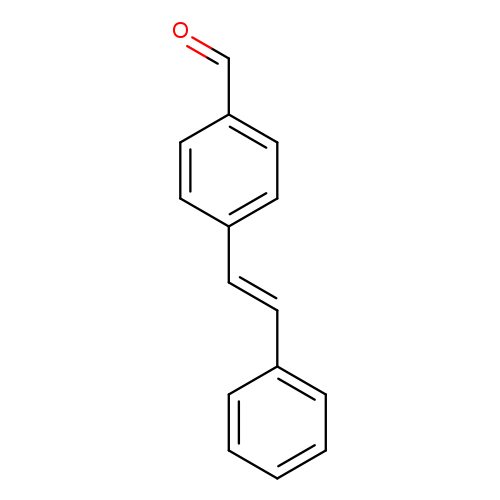 O=Cc1ccc(cc1)/C=C/c1ccccc1