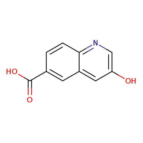 Oc1cnc2c(c1)cc(cc2)C(=O)O