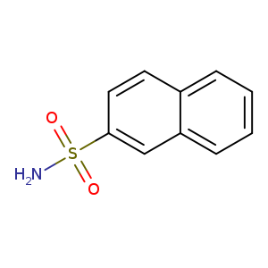 NS(=O)(=O)c1ccc2c(c1)cccc2