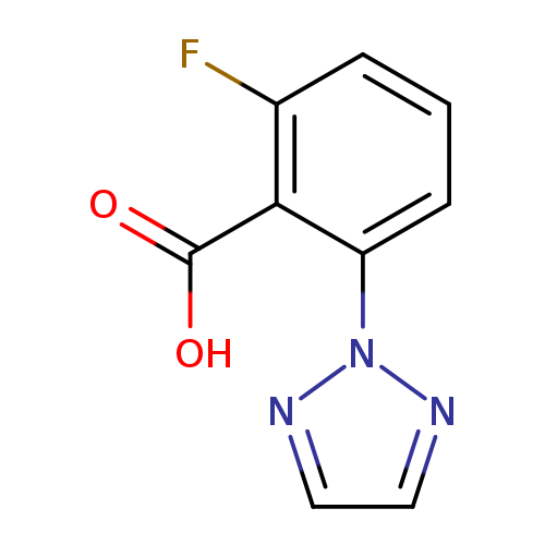 OC(=O)c1c(F)cccc1n1nccn1