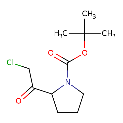 ClCC(=O)C1CCCN1C(=O)OC(C)(C)C